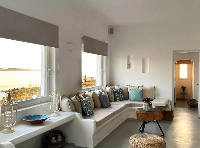 Elisseos Luxury Mykonos With Private Pool & Deluxe Willa Mykonos Town