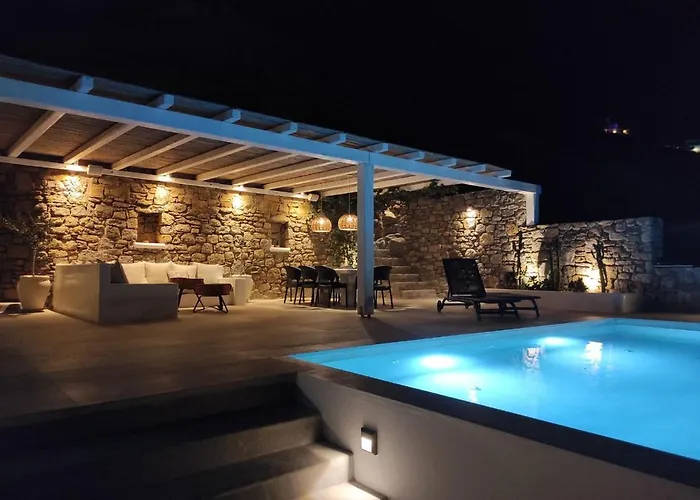 Willa Elisseos Luxury Mykonos With Private Pool & Deluxe